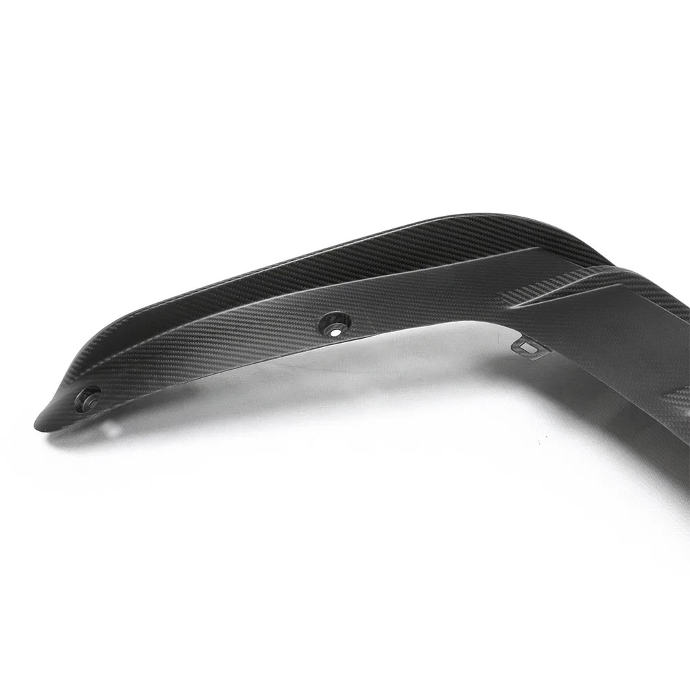 Dry Carbon Fiber Rear Bumper Diffuser Lip Fit for Model S Plaid 2021-UPBody Kit a Style